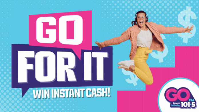 CILK 101.5 GO - GO FOR IT contest banner